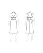 Customize: Switch To Petti Length And Remove Skirt Slit - Fame And Partners Cut-out Petti Dress