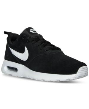 Nike Men's Air Max Tavas Leather Running Sneakers From Finish Line