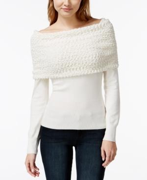 Xoxo Juniors' Portrait-collar Pullover Sweater