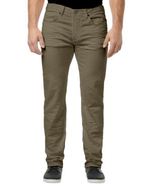Buffalo David Bitton Men's Fred Damaged & Worn Fleece Jeans