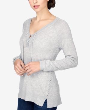 Lucky Brand Lace-up Sweater