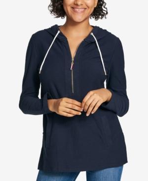 Tommy Hilfiger Cotton Long-sleeve Hoodie, Created For Macy's