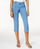 Style & Co. Cropped Bay Wash Jeans, Only At Macy's