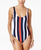 Tommy Hilfiger Striped One-piece Swimsuit Women's Swimsuit