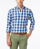 Tommy Hilfiger Men's Knoll Yarn-dyed Plaid Shirt