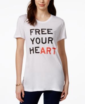 Rachel Rachel Roy Oversized Graphic T-shirt