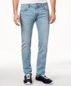 Armani Exchange Men's Slim-fit Light-indigo Jeans