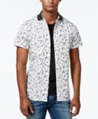 Armani Exchange Men's Logo Button-up Shirt