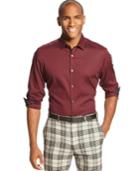 Alfani Big And Tall Holden Solid Shirt, Only At Macy's
