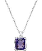 Amethyst Quartz Pendant Necklace (7 Ct. T.w.) In Sterling Silver