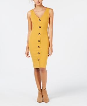 Planet Gold Juniors' Ribbed Bodycon Dress
