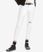 Levi's 711 Ripped Skinny Ankle Jeans