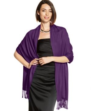 Inc International Concepts Satin Pashmina Wrap, Created For Macy's