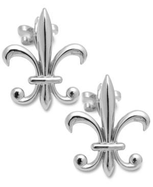 Geoffrey Beene Cufflinks, Fleur De Lis Cufflinks Boxed Set