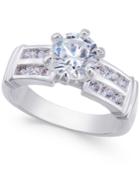 Charter Club Silver-tone Cubic Zirconia Pave Ring, Only At Macy's