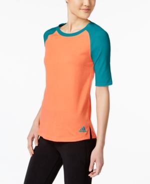 Adidas Colorblocked Baseball Top