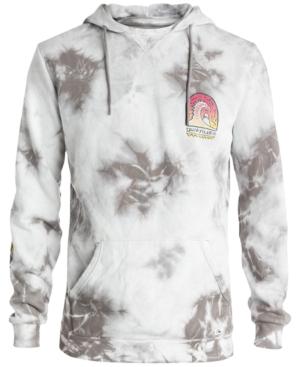 Quiksilver Shrine Tie-dye Graphic-print Logo Hoodie