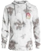 Quiksilver Shrine Tie-dye Graphic-print Logo Hoodie