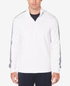 Perry Ellis Men's Quarter-zip Pullover