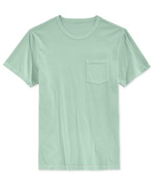 American Rag Men's Garment-dye Pocket T-shirt, Only At Macy's