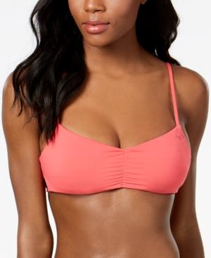 Roxy Softly Love Lace-up Bralette Bikini Top Women's Swimsuit