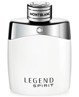 Montblanc Legend Spirit Eau De Toilette Spray, 3.3 Oz