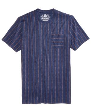 American Rag Men's Geometric Striped T-shirt, Created For Macy's