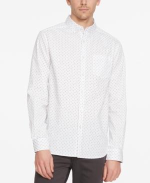 Kenneth Cole New York Men's Geo-print Long-sleeve Shirt