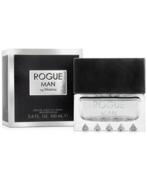 Rihanna Rogue Man Eau De Toilette Spay, 3.4 Oz.
