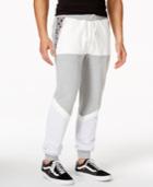 Lrg Men's Monolith Slim-fit Colorblocked Sweatpants