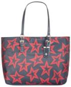 Tommy Hilfiger Julia Smooth Star-print Extra-large Tote