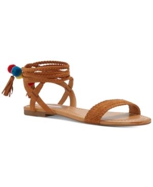 Inc International Concepts Women's Ganice Popsicle Collection Two-piece Lace-up Sandals, Only At Macy's Women's Shoes
