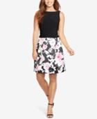 American Living Floral-print Skirt Dress