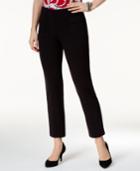 Alfani Mid-rise Slim-leg Pants, Created For Macy's