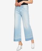 1.state Cotton Wide-leg Ankle Jeans