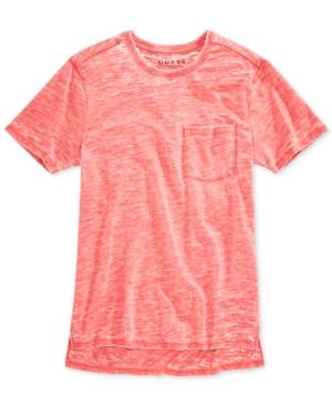 Guess Men's Myer Slub Burnout Cotton T-shirt