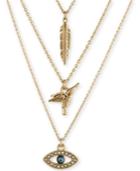 Trio Charm Necklace