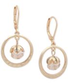 Lonna & Lilly Gold-tone Orbital Drop Earrings