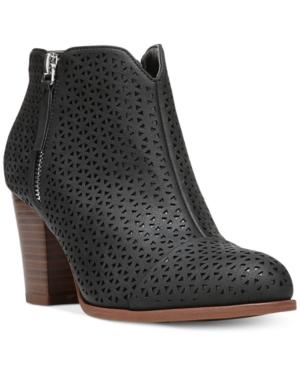 Fergalicious Caroline Block-heel Booties Women's Shoes