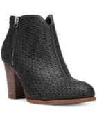 Fergalicious Caroline Block-heel Booties Women's Shoes