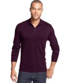 Tasso Elba Solid Signature Long-sleeve Polo