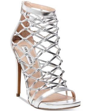 Steve Madden Women's Ursula Caged Dress Sandals Women's Shoes