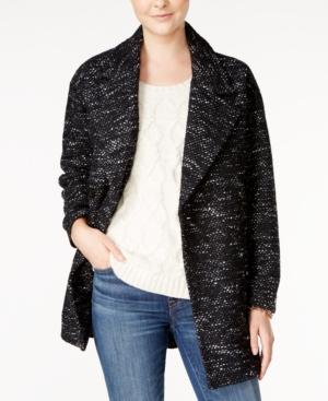 Tommy Hilfiger Oversized Space-dyed Coat, Only At Macy's
