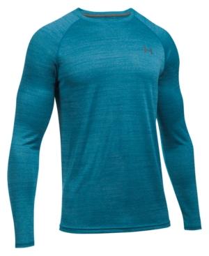 Under Armour Men's Ua Tech Heathered Long-sleeve T-shirt