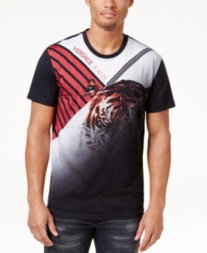 Versace Jeans Men's Geo Tiger Print T-shirt