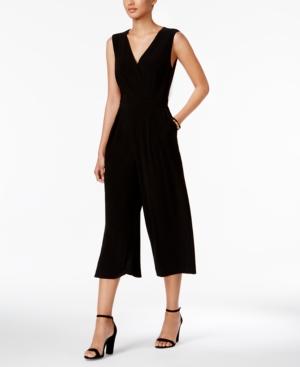 Nine West Surplice Cropped Jumpsuit