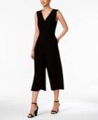 Nine West Surplice Cropped Jumpsuit