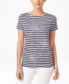 Karen Scott Firework Graphic T-shirt, Only At Macy's