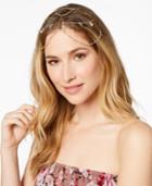 I.n.c. Gold-tone Mixed Metal Hard Chain Headpiece, Created For Macy's