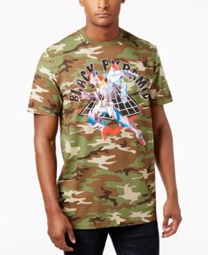 Black Pyramid Men's Graphic-print Camo T-shirt